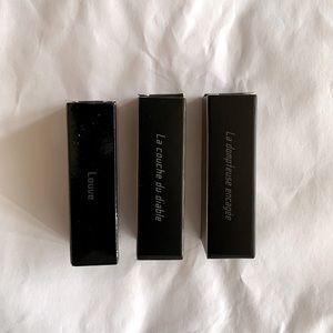 Serge Lutens sample set. La dompteuse encagée, La couche du diable & Louve.